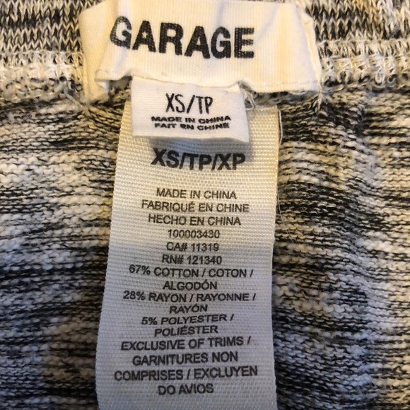 Garage heathered gray circle skirt - Picture 3 of 5